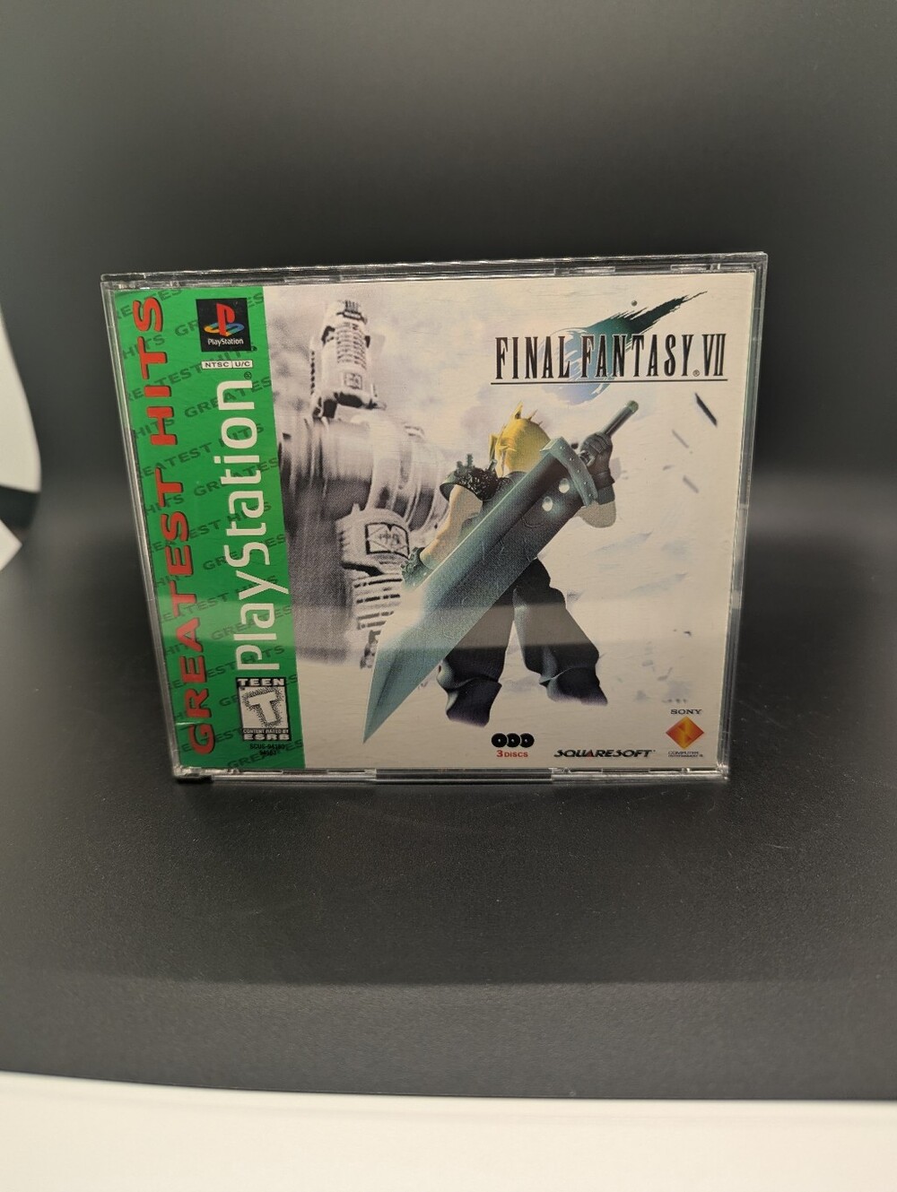 PS1 Greatest Hits Final Fantasy VII - No Manual